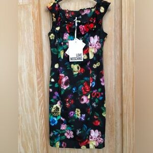 Love Moschino Black/Multicolor Dress